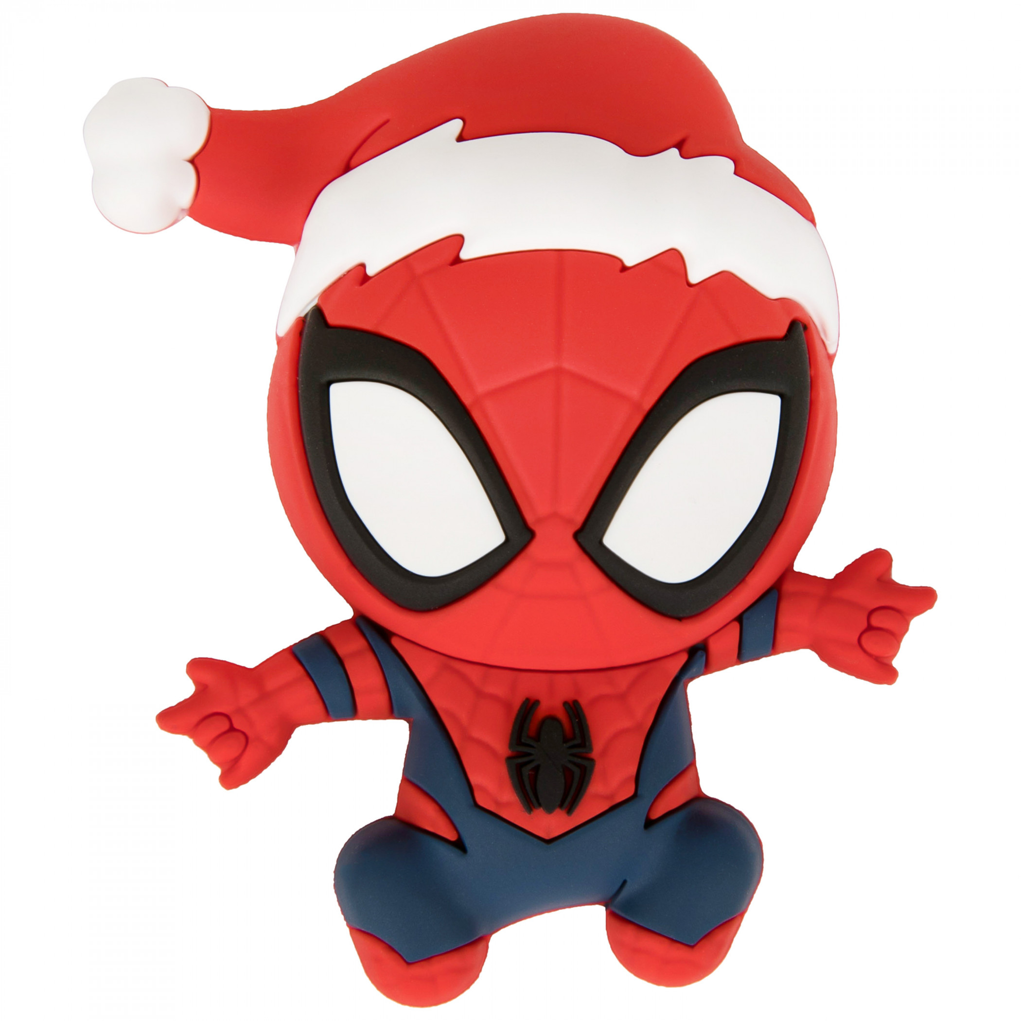 Spider-Man Santa Hat 3D Foam Magnet